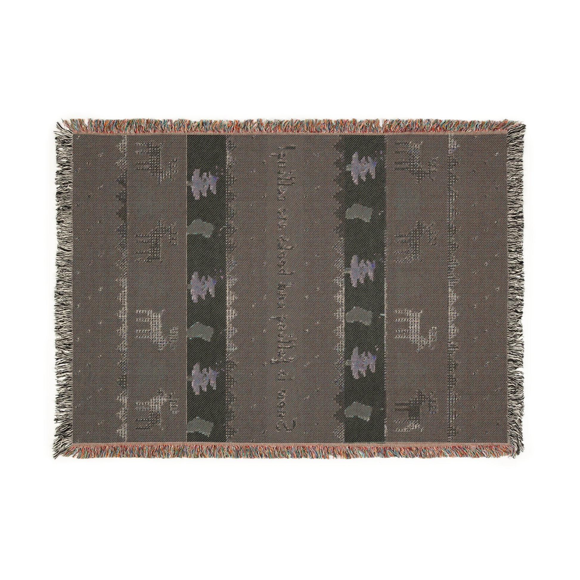 Snow Is Falling & Books Are Calling Woven Blanket
