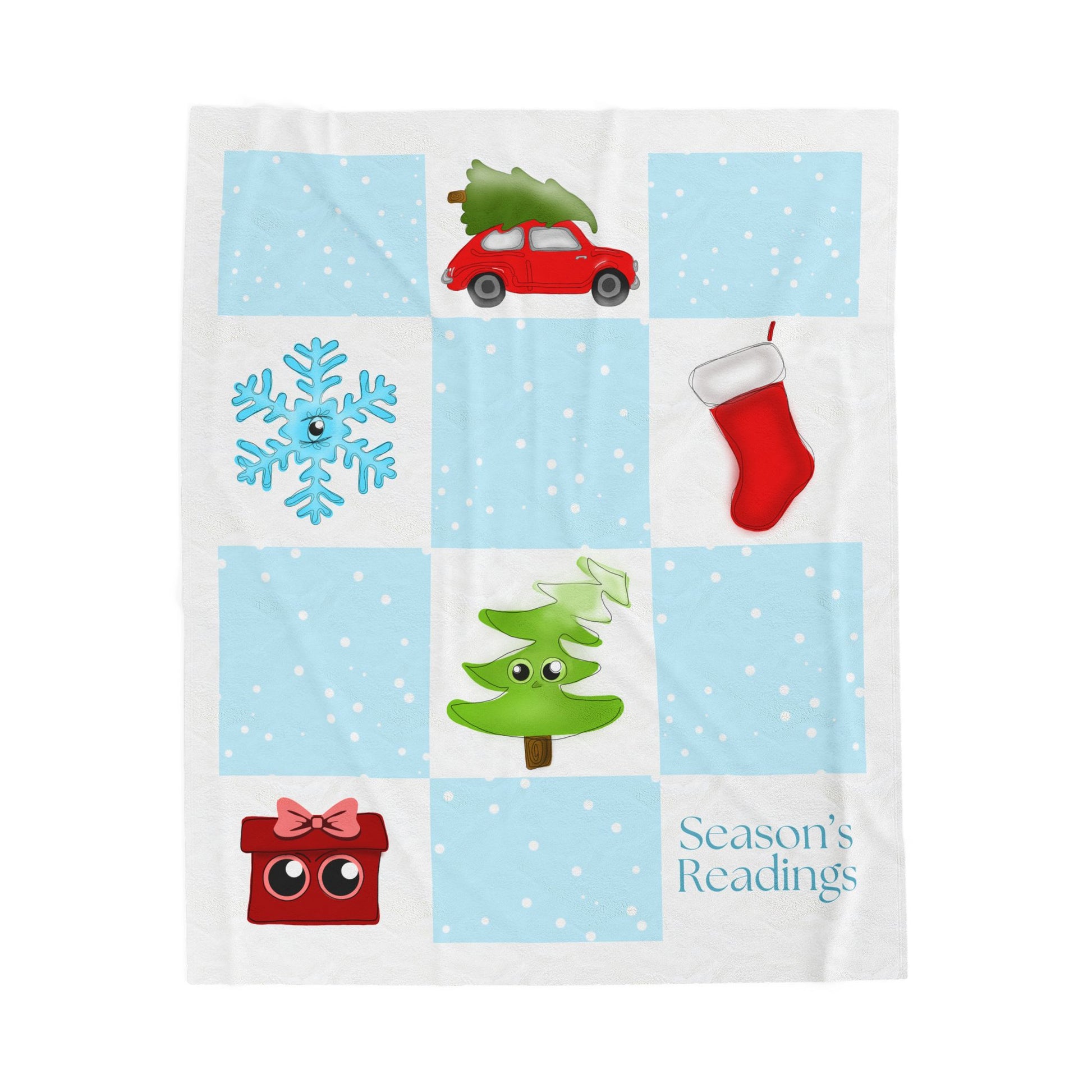 Season's Readings Plush Blanket
