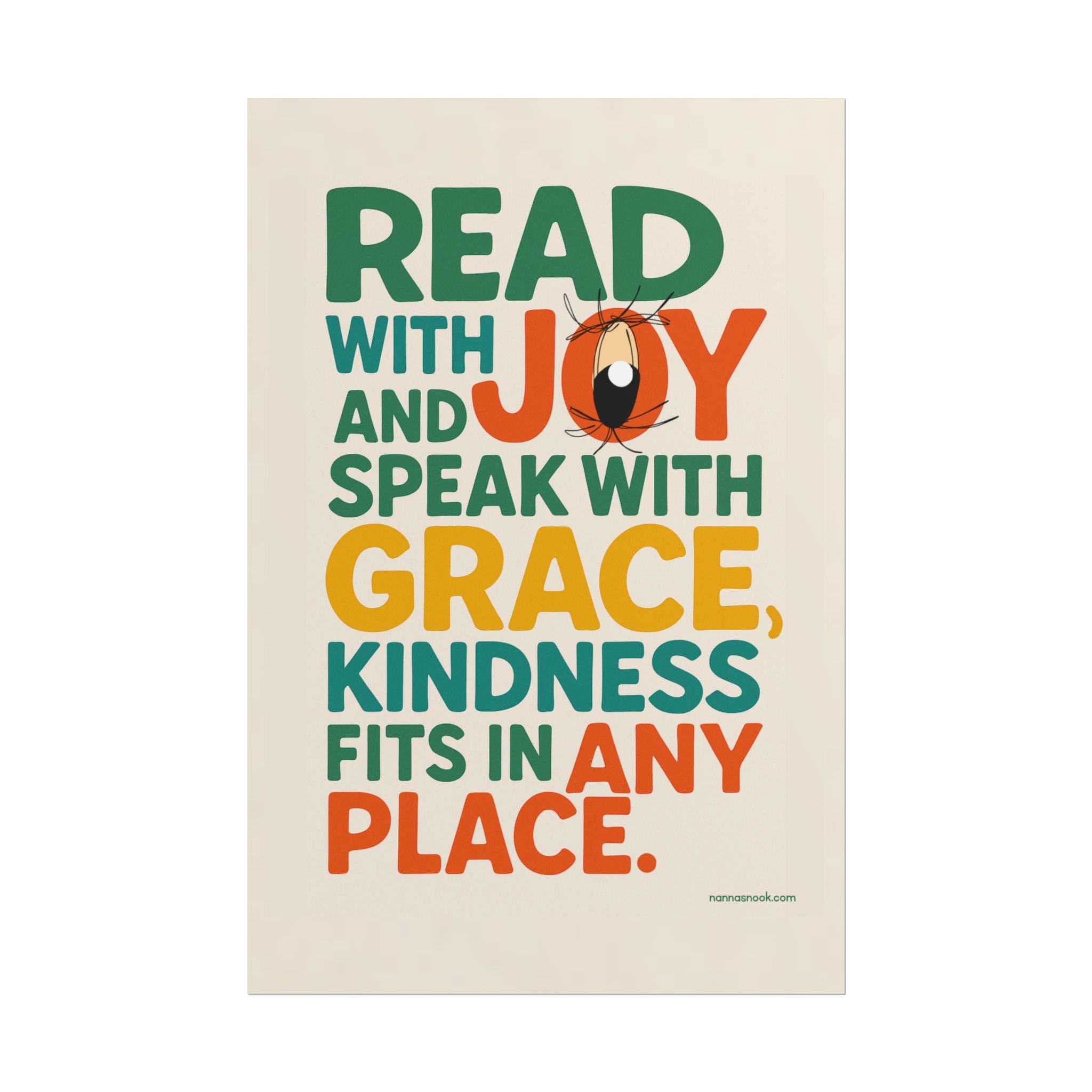 Read With Joy (Charity) Poster
