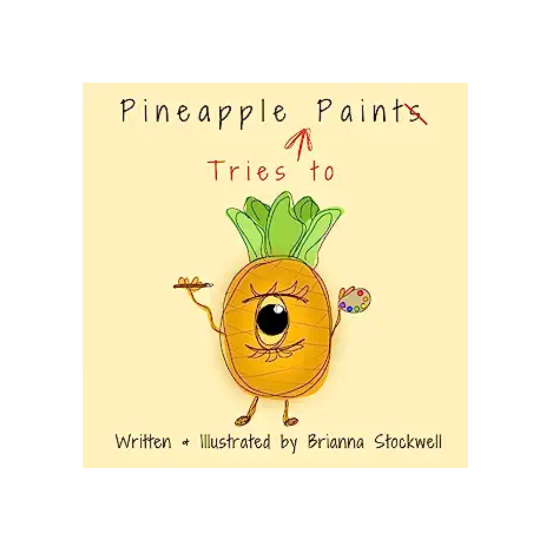 Pineapple Tries To Paint